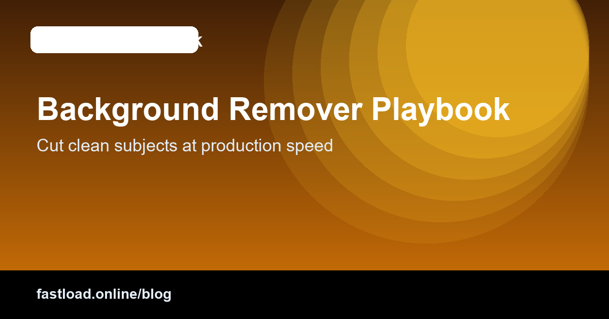 Background removal quality comparison