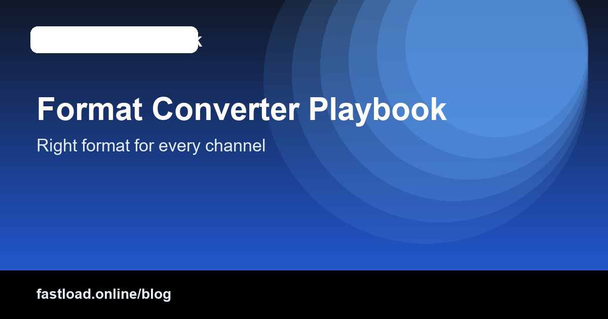Image format conversion matrix