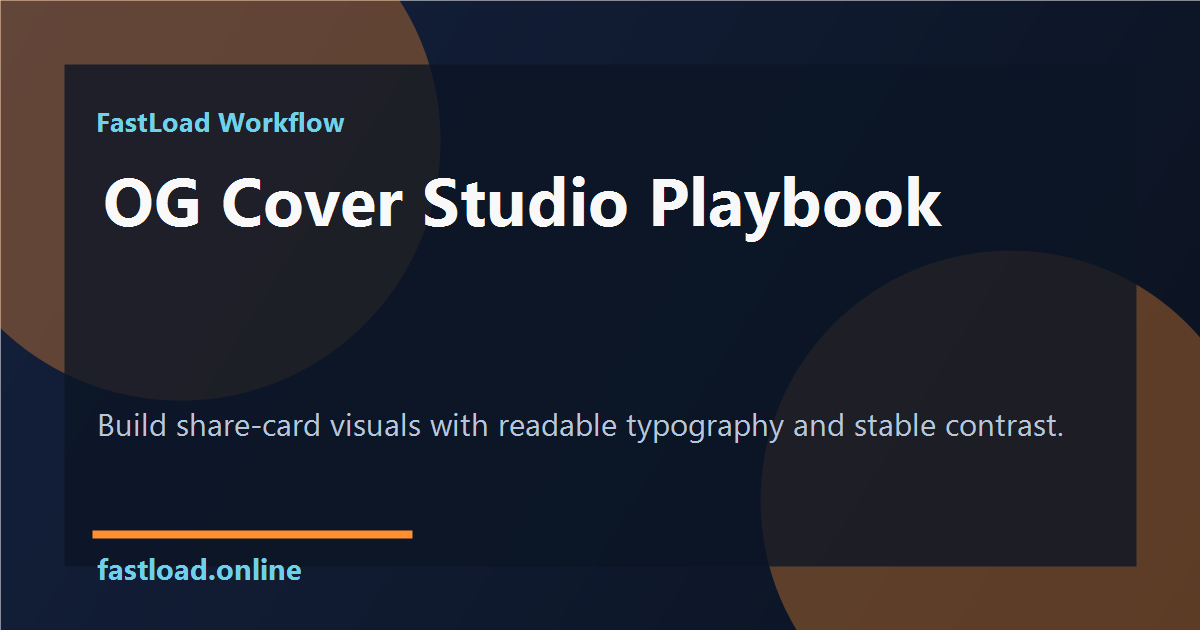 Open Graph cover design workflow board