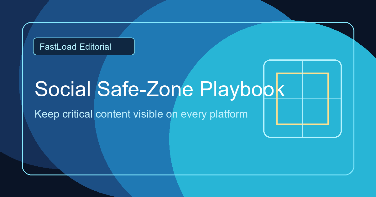 Social safe-zone framing board